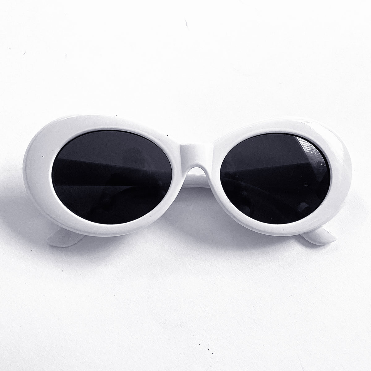 clout goggles white Sunglasses Kurt Cobain Hub:Campagnolo N3W 180 Image Cosmo — Clout responsibly Display Poster